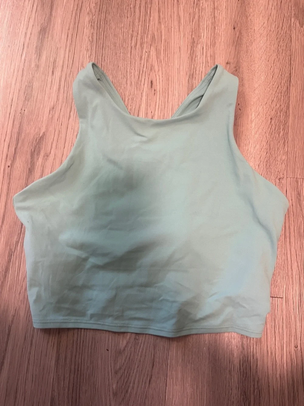 Women’s Athleta Conscious Crop High-Neck Crop Tank Top - Navy, Red, Mint - Picture 8 of 10
